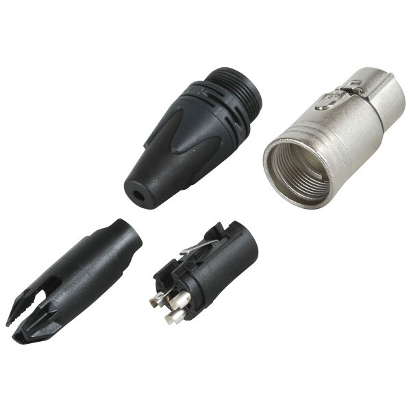 Main product image for Neutrik NC3FXX XLR Female Nickel 092-304